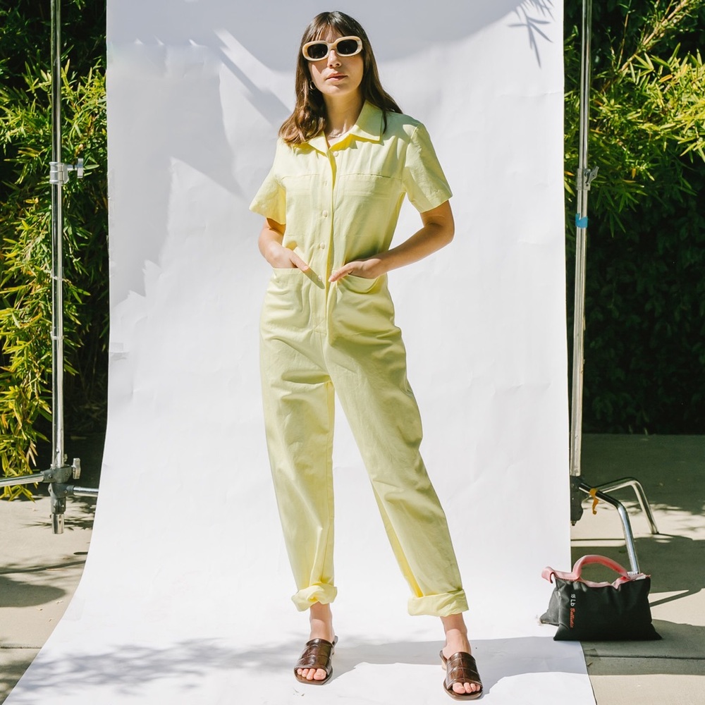 Ilana Kohn Tia Coverall / jumpsuit in Mellow -sz 4